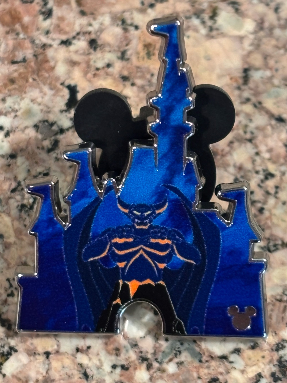 2025 Disney WDW Wave B Hidden Mickey Chernabog Chaser Castles Trading Pin
